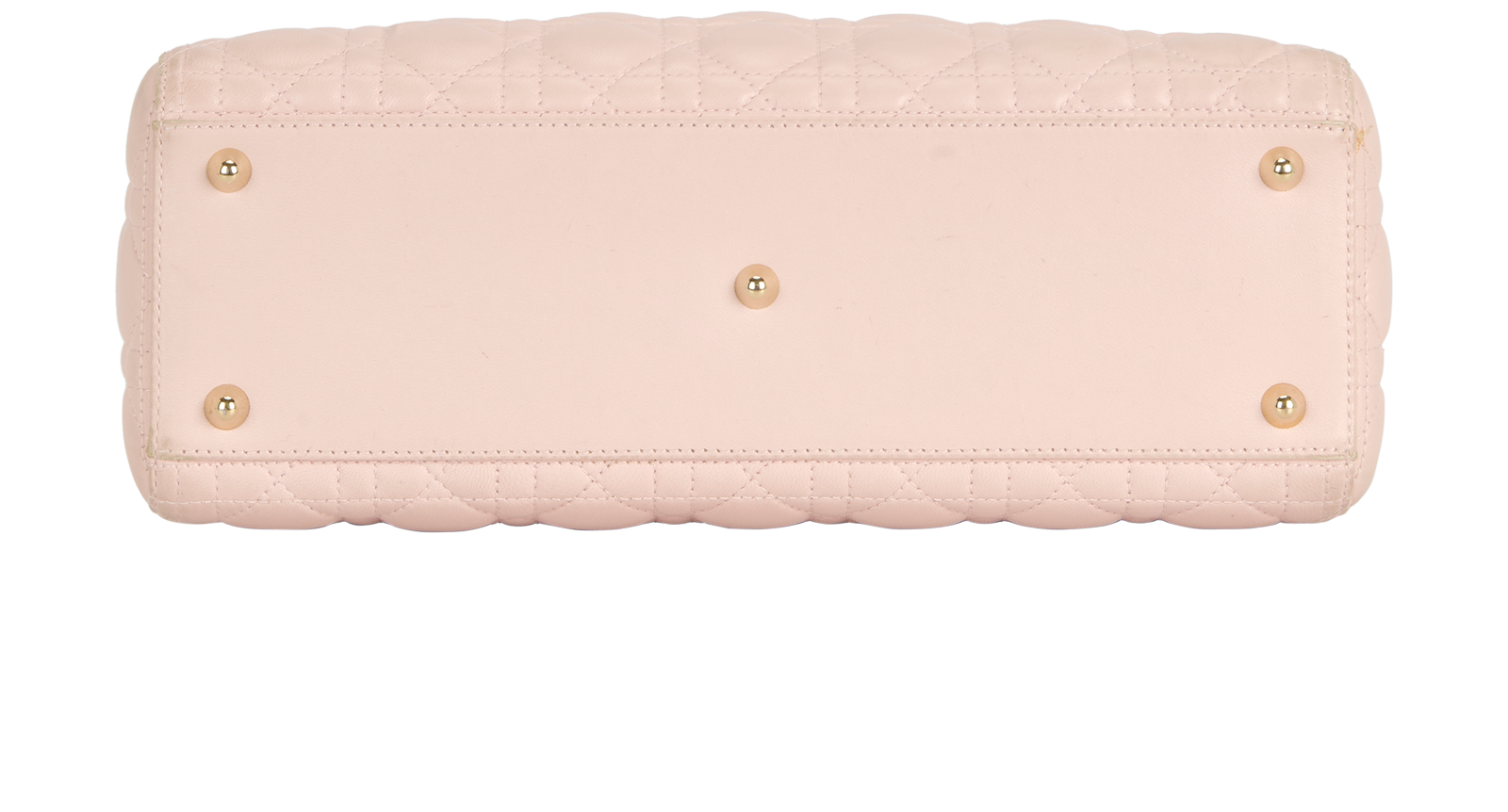 Large Lady Dior, &pound;1,100, Handbags, Pink, Leather, Top view